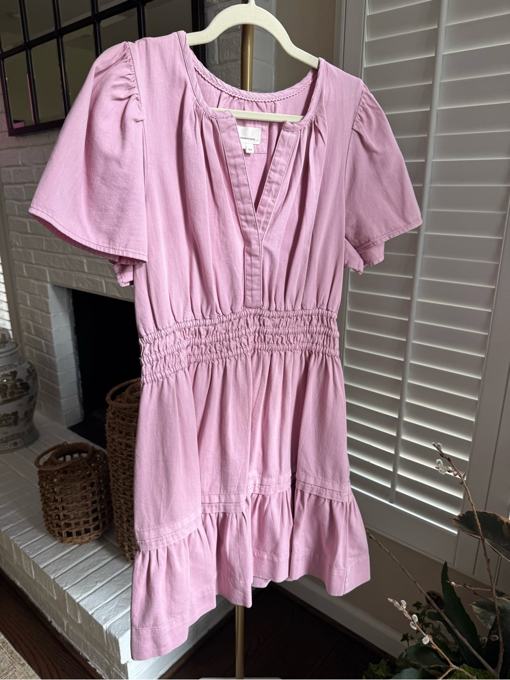 Anthropologie Somerset Mini Dress: Denim Edition